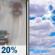 Saturday: A slight chance of rain before 7am. Partly sunny, with a high near 48. Saturday: Slight Chance Light Rain then Partly Sunny