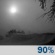 Sunday Night: Snow before 10pm, then snow and areas of blowing snow. Cloudy, with a low around 31. Northeast wind 17 to 24 mph, with gusts as high as 35 mph. Chance of precipitation is 90%. New snow accumulation of 4 to 8 inches possible. Sunday Night: Snow And Areas Of Blowing Snow