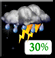 Tonight: A slight chance of rain showers before 10pm, then showers and thunderstorms likely. Cloudy, with a low around 69. East wind 9 to 13 mph. Chance of precipitation is 70%. New rainfall amounts between a half and three quarters of an inch possible. Tonight: Showers And Thunderstorms Likely