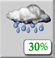 This Afternoon: A chance of rain after 6pm. Mostly cloudy. High near 64, with temperatures falling to around 59 in the afternoon. Southeast wind 7 to 12 mph. Chance of precipitation is 30%. This Afternoon: Chance Light Rain