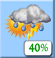 Thursday: A chance of showers and thunderstorms. Mostly cloudy, with a high near 86. Chance of precipitation is 40%. Thursday: Chance Showers And Thunderstorms