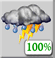 Wednesday: Rain before 6am, then rain and areas of fog and isolated thunderstorms. Cloudy, with a high near 56. East wind 6 to 14 mph. Chance of precipitation is 100%. New rainfall amounts between 1 and 2 inches possible. Wednesday: Rain